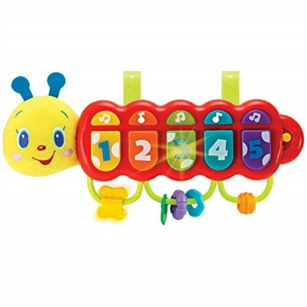 Kiddolab Lira The Caterpillar Baby Music Light Up Toy Piano For 3