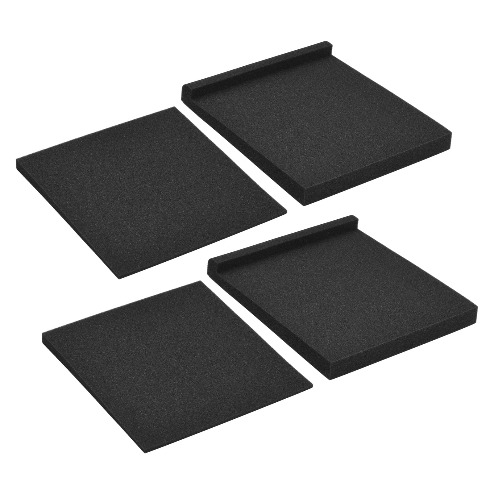 2 Packs High Density Acoustic Isolation Foam Isolation Pads 30 * 27cm Usable Area for Studio