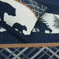 thumbnail image 6 of 3-Piece Rustic Cabin Lodge Quilt Set Country Bear Bedspread with Matching Shams ME504, 6 of 7