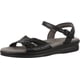 thumbnail image 1 of Sandalia SAS Duo Comfort Negra de Cuero Genuino Ajustable, 1 of 3
