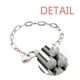 thumbnail image 3 of Azul microscopio células estructura ilustración Pulsera de cadena de corazón joyería encanto moda, 3 of 3