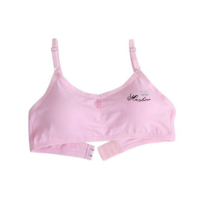 Cotton Girls Training Bra Kids Girls Underwear Adjustable Bra Vest Children Underwear Girs Bra