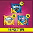 Oreo & Chips Ahoy BDF6 Variety Pack Golden Sandwich, Chocolate Chip