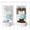 Blue, variant on NovaBreeze Hanging Cage Automatic Pet Food Bowl Water Bottle Dispenser 1L Set for Small Pets ( Pink)