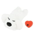 thumbnail image 2 of Stuffed Dog Toys , Interactive Stuffed Toy Mimic Real Heartbeat Plush for Pet Behavioral Sleep Calming Aid, 2 of 7