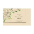 thumbnail image 2 of Topographical Map - Windham County North Connecticut - Hurd 1893 - Vintage Wall Art, 2 of 4