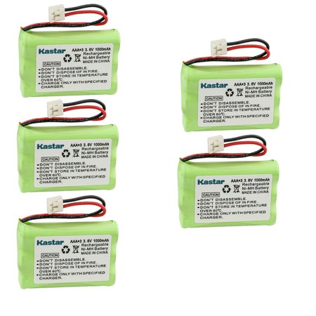 Kastar 5-Pack Battery Replacement for AT&T E5927B E5933 E5934 E5937 E5938 E5939 E5943 E5944 E5947 E5947B E595911 E595912 E595913 595914 E595918 E595921 E595922 E5971 E597-1 E5972 E597-2 E5981 E598-1