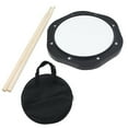 thumbnail image 1 of Lightweight 10 Inch Silent Plastic Drum Pad Musical Instruments for Practice Training, 1 of 13