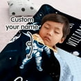 thumbnail image 2 of KAINSY Personalized Toddler Nap Mat for Daycare Cot Bedding - Custom Baby Sleeping Bag for Daycare, Preschool, Kindergarten - Boys Sleep Mats With Pillow Blanket, 2 of 4