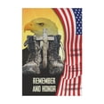 thumbnail image 3 of Memorial Day Flag Remember And Honor Eagle Patriotic Flag ID-0329-P6DB, 3 of 4