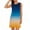 A08 Sky Blue-Cotton Dresses, variant on Mifsaly Gradient Shift Dress Women Crewneck Sleeveless Cotton Dresses Comfortable Breathable Everyday Work Sundresses XL