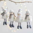 thumbnail image 4 of Noel 2022 Christmas Angel Plush Girls Pendant Christmas Tree Ornament Christmas Decoration for Home Xmas Gifts New Year 2023, 4 of 5