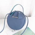 thumbnail image 3 of Bolso redondo pequeño portátil para mujer Bolso bandolera Bolso bandolera Bolso para teléfono móvil Abanopi Azul, 3 of 7