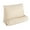 Khaik, variant on ZOPan Corduroy Reading Pillow Bed Wedge Backrest Cushion w/ Detachable Roll Bolster, Khaik