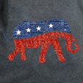thumbnail image 3 of CafePress - Glitter Republican Elephant T Shirt - Women's Traditional Fit Dark T-Shirt, 3 of 4