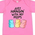 thumbnail image 4 of Inktastic Easter Just Hangin' with My Peeps Boys or Girls Baby Bodysuit, 4 of 5