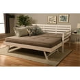 thumbnail image 2 of Kodiak Furniture Boho Wood Daybed and Pop Up Bed in White with Linen Mattress, 2 of 6