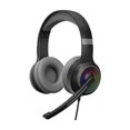 thumbnail image 5 of Wired Gaming Headset with Microphone, Dynamic RGB Light , Soft earcups, 3.5mm jack connection, Passive noise canceling, Plug-and-play on PC, PS4, PS5, and Xbox, 5 of 9