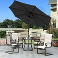 thumbnail image 6 of Devoko 9FT Patio Umbrella Outdoor Table Umbrella with 8 Sturdy Ribs, Black, 6 of 7