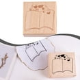 thumbnail image 3 of BUYISI 50Mm Retro Wooden Seals Set Date Alphabet Weather Calendar Message Frame Series Decoration For Diy Scrapbooking Journal Crafts C, 3 of 5