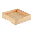 thumbnail image 4 of Tnarru Tray Food Serving Plate Wood Sashimi Plate Serving Platter Ice Chilled Ice Platter for Home Holidays Restaurants Meat L Square, 4 of 8
