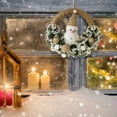 thumbnail image 6 of Christmas Wreaths for Front Door Snowman Doll Wreath Cute Little Snowman Figure Wreath Creative Door Hanging Wreath Decorations Christmas Decor 11.02inch(28cm), 6 of 7