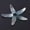 Grayish Blue, variant on 10pcs 26x9mm Petal Leaf Crystal Glass Loose Pendant Beads for Jewellery Making-Light Green & Gold