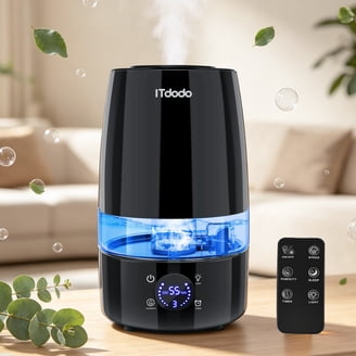 Homasy 2.2L humidifier, 28dB Whisper-Quiet Cool Mist Humidifier
