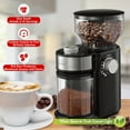 thumbnail image 2 of Brentwood 9 Ounce Automatic Burr Coffee Bean Blender Grinder Mill, Black, 2 of 7