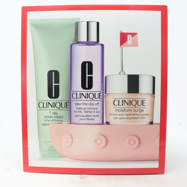 Verward zijn logboek verwijzen Clinique Super Skin Care 3-Pcs Gift Set New With Box - Walmart.com