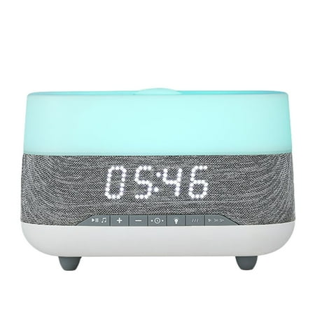 

Dusknt Household Humidifier Clearance Sale Multifunctional Clock Aromatherapy Humidifier Home Office Alarm Clock Atmosphere Light Bluetooth Speaker 1×Humidifier+1×Charging Cable+1×Instruction Manual