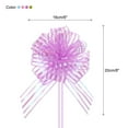 thumbnail image 2 of 20pcs 8 Inch Large Organza Pull Bow Metallic Chiffon Gift Wrapping Bows Ribbon, Blue/Pink/Purple/Green, 2 of 6
