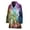 3, variant on Seven Chakras Rainbow Of Life Women Bathrobe One Size Univeral Fits, Chakra Fashion Lightweight Plush Fleece Long Robe For Women