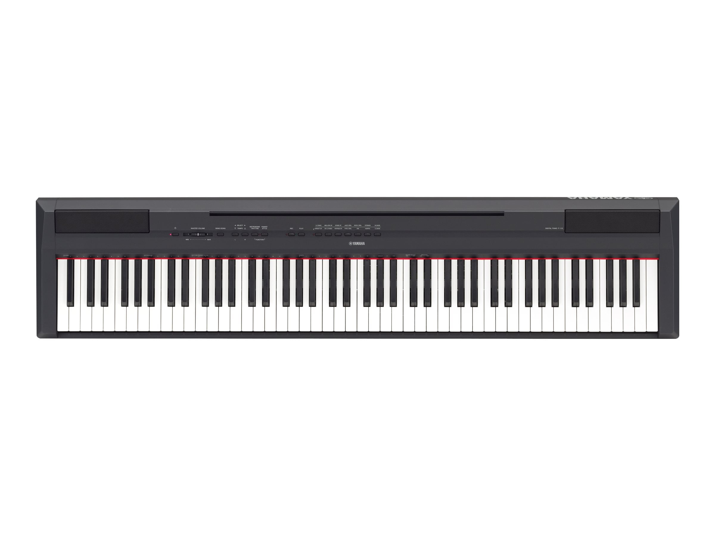 Yamaha P-115 - Digital piano - 88-key - 192-note polyphony Yamaha P-115 - Digital piano - 88-key - 192-note polyphony