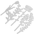 thumbnail image 2 of Flower Leaf Shape Embossing Paper Die Card Making Cutting Die DIY Supply, 2 of 8