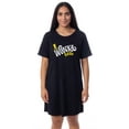 thumbnail image 5 of Willy Wonka Womens' Wonka Chocolate Bar Nightgown Sleep Pajama Shirt, 5 of 5