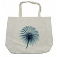 thumbnail image 1 of Flower Shopping Bag, Photo of a Daisy Flower with X-rays Different Look to the Plants in Nature Art Print, Eco-Friendly Reusable Bag for Groceries Beach and More, 15.5" X 14.5", Cream, by Ambesonne, 1 of 2
