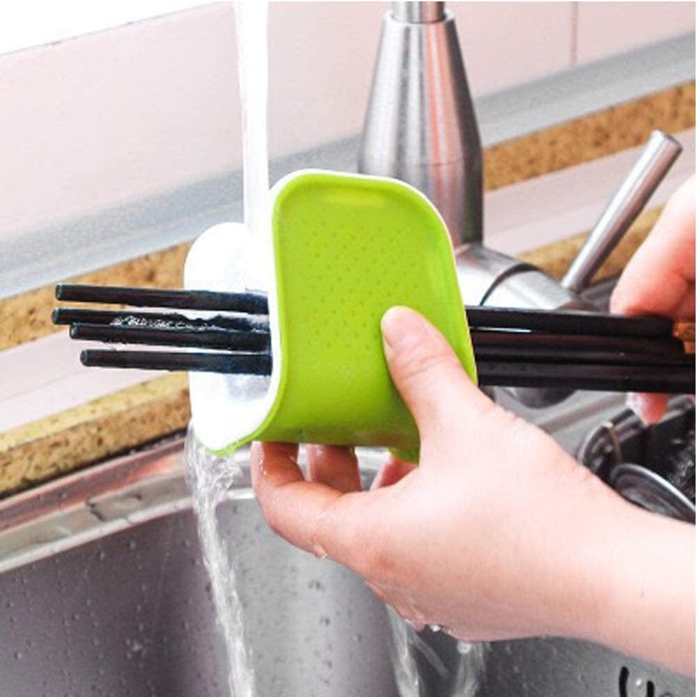 Non-slip Blade Brush, Knife Cleaner, U-shaped, Abs Cutlery Cleaner