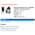 thumbnail image 2 of Front Drive Shaft CV Joint - Compatible with 2009 - 2010 Hummer H3T, 2 of 2