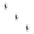 thumbnail image 1 of jesticaly Cat Light Switch Sticker Decal Vinyl Art Wall Sticker Lightswitch Black Kitten 1pcs #5 3Set, 1 of 6