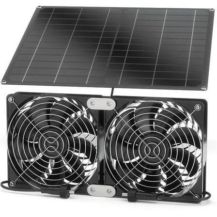 Greenhouse Efficient Heat Dissipation Outdoor Solar Exhaust Fan Suitable For Chicken Coops Pet Electric Ventilation Fan