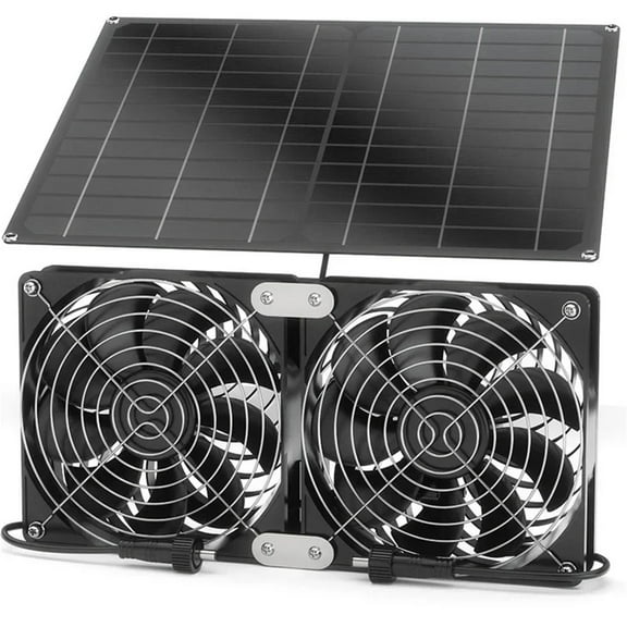 Greenhouse Efficient Heat Dissipation Outdoor Solar Exhaust Fan Suitable For Chicken Coops Pet Electric Ventilation Fan
