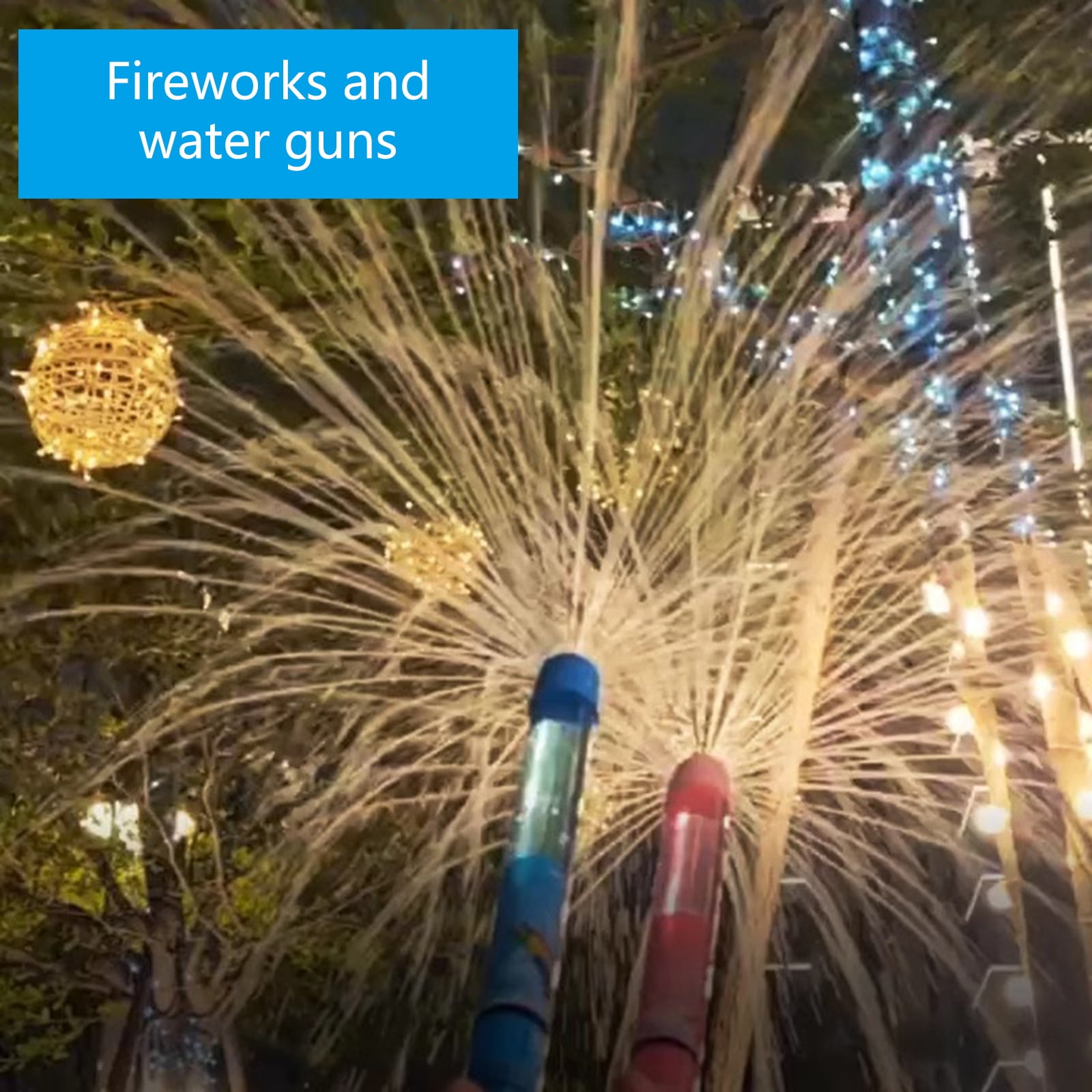 Fireworker Effects Water Squirting Toy for Teens Adult Water Fighting Game Water Guns for Outdoor Water Pool Activity
