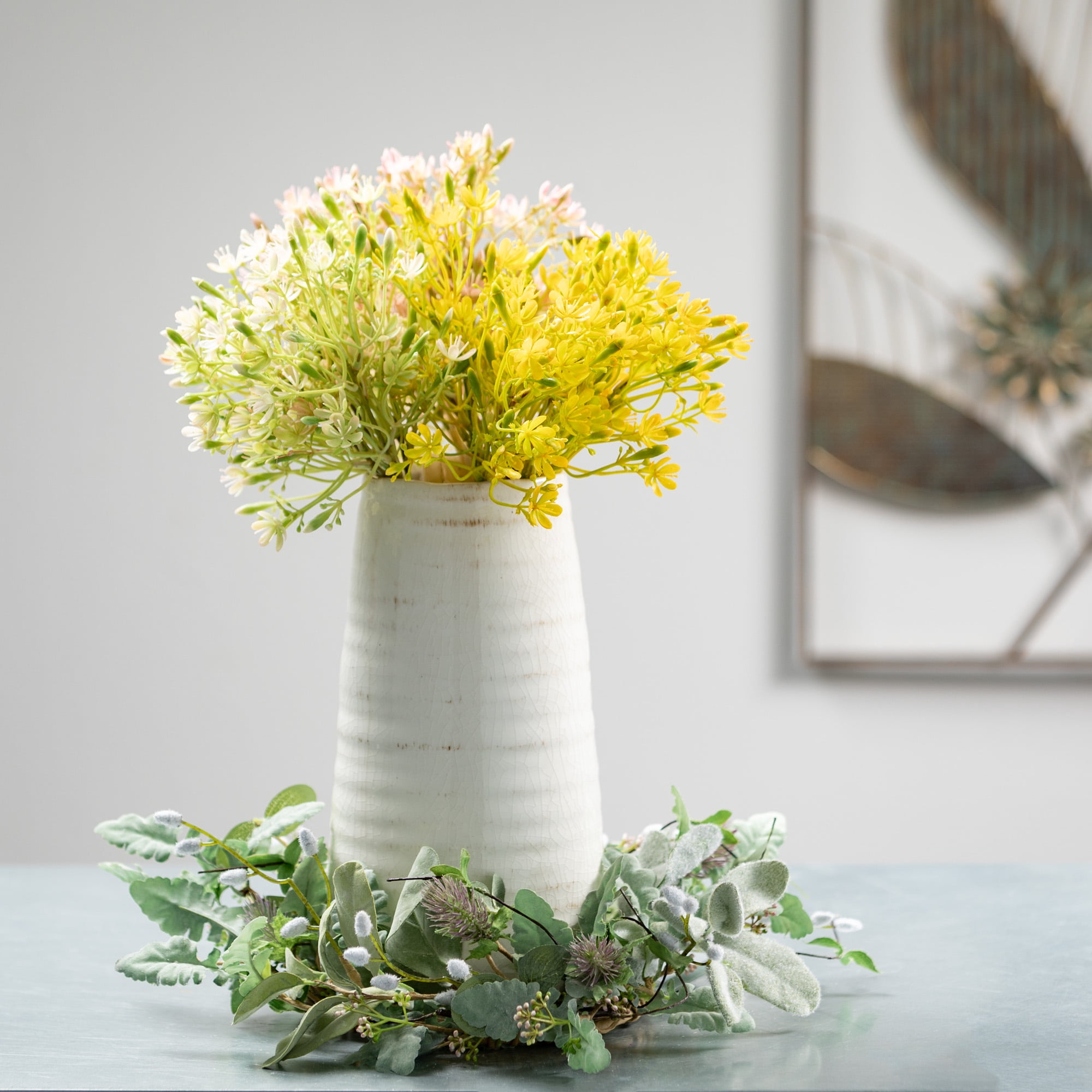 Sullivans Artificial Spring Wildflower Bush Bundles Set of 3, 14"H Multicolored