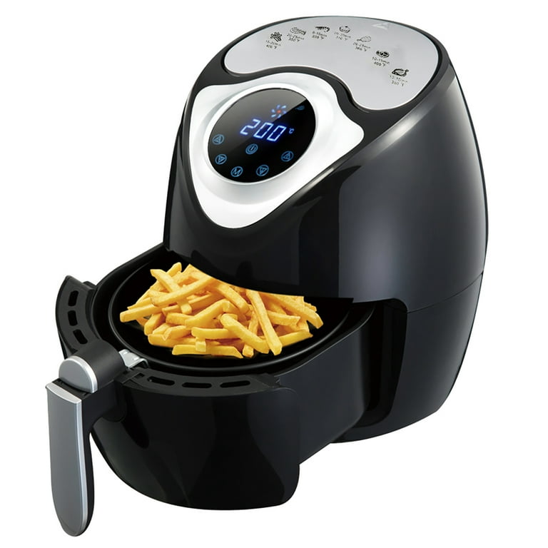 Deco Chef 3.5 Liter Electric Oil-Free Digital Fryer Deco Chef Finish: Black