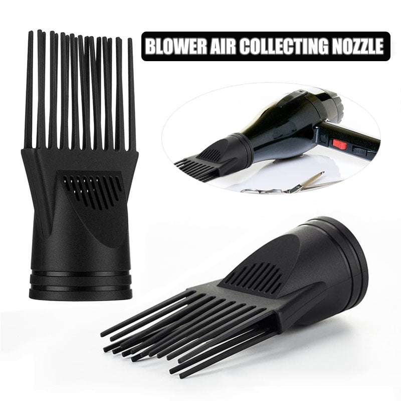 JKLBNM Hair Dryer Comb Attachment Hairdressing Hair Dryer Diffuser Blow Dry Nozzle Flat Mouth Wind Comb for Hair Dryers Accessories 