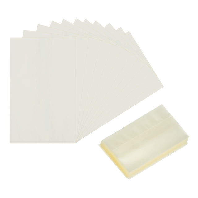 200 Pcs Bandas de Contracción, Bandas de Contracción Perforadas Transparentes de 48*75mm, Bandas de Envoltura Térmica para Botellas