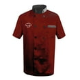 thumbnail image 4 of Unisex Double-Breasted Chef Coat Short Sleeve Chef Jacket for Men and Women Kitchen Cooking Chef Restaurant Uniform, 4 of 5