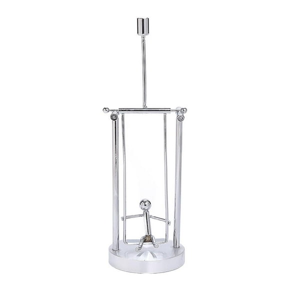 Pekkaxy Balance Pendulum Weightlifting Small Metal Unbreakable Ornament Z7B7 Students Gift Desktop Figurine Graduation
