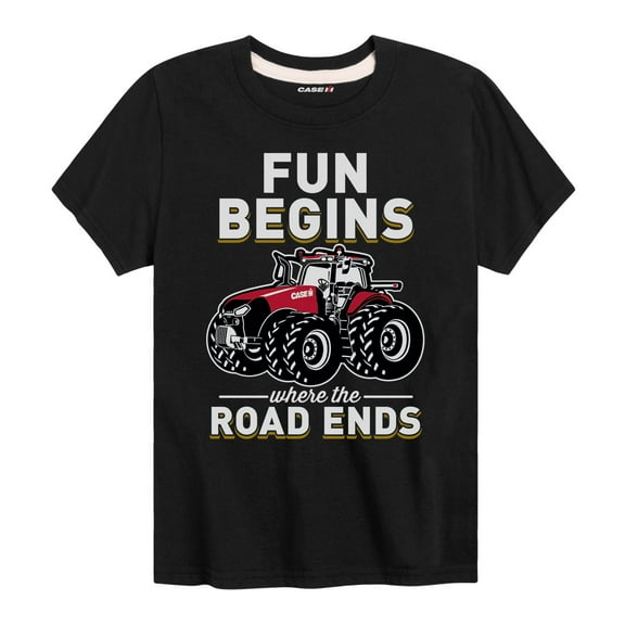 Fun Begins Case IH - Youth Boy Short Sleeve T-Shirt